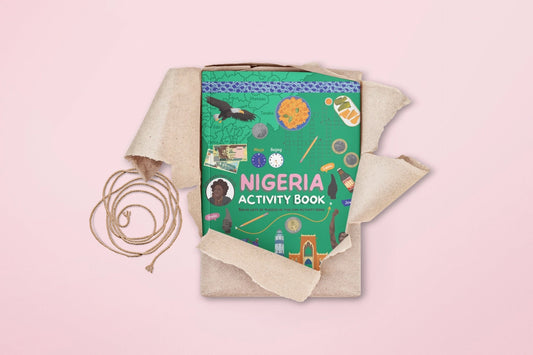 Cahier d'activités sur le Nigeria - Jeu éducatif enfant ( 7 ans et + )