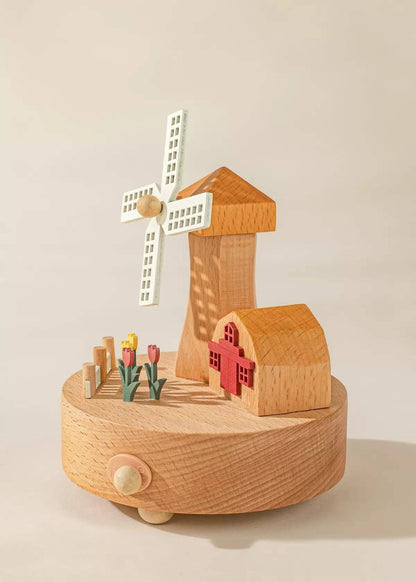 Boîte à musique en bois - The Millhouse