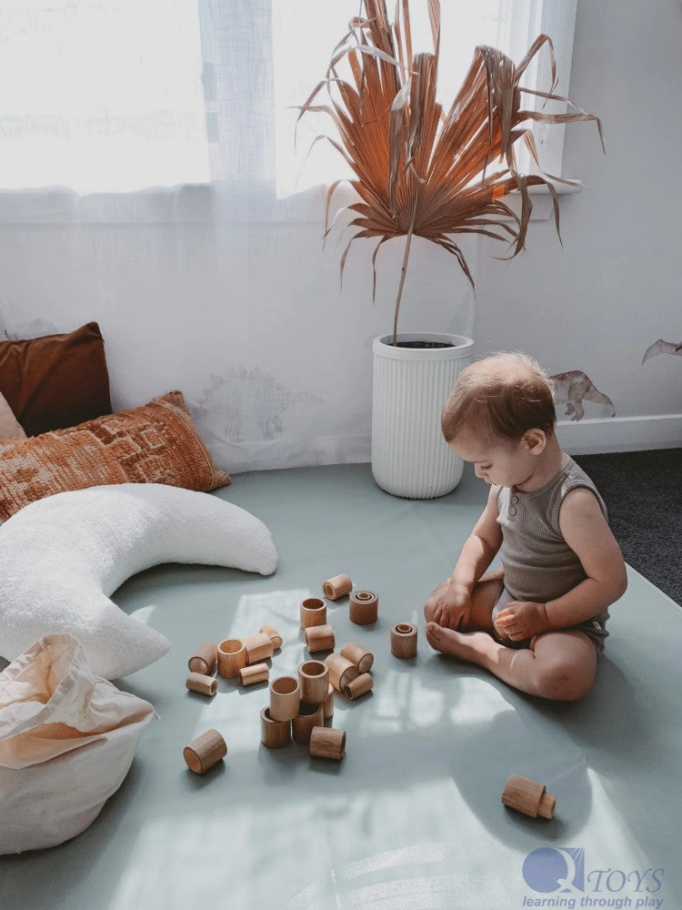 Bamboo Balancing (lot de 100 pièces)  QToys USA Bamboo Balancing (lot de 100 pièces) myplayground