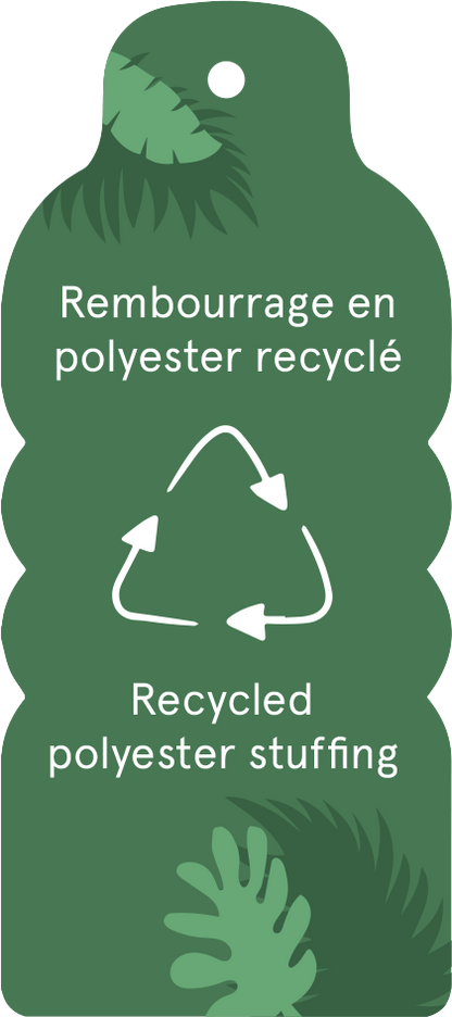 Sac à dos en velours côtelé Loup X Les Déglingos