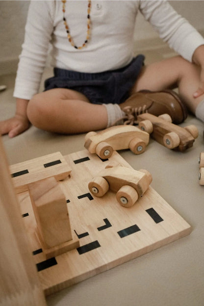 Ensemble de parking portable QToys