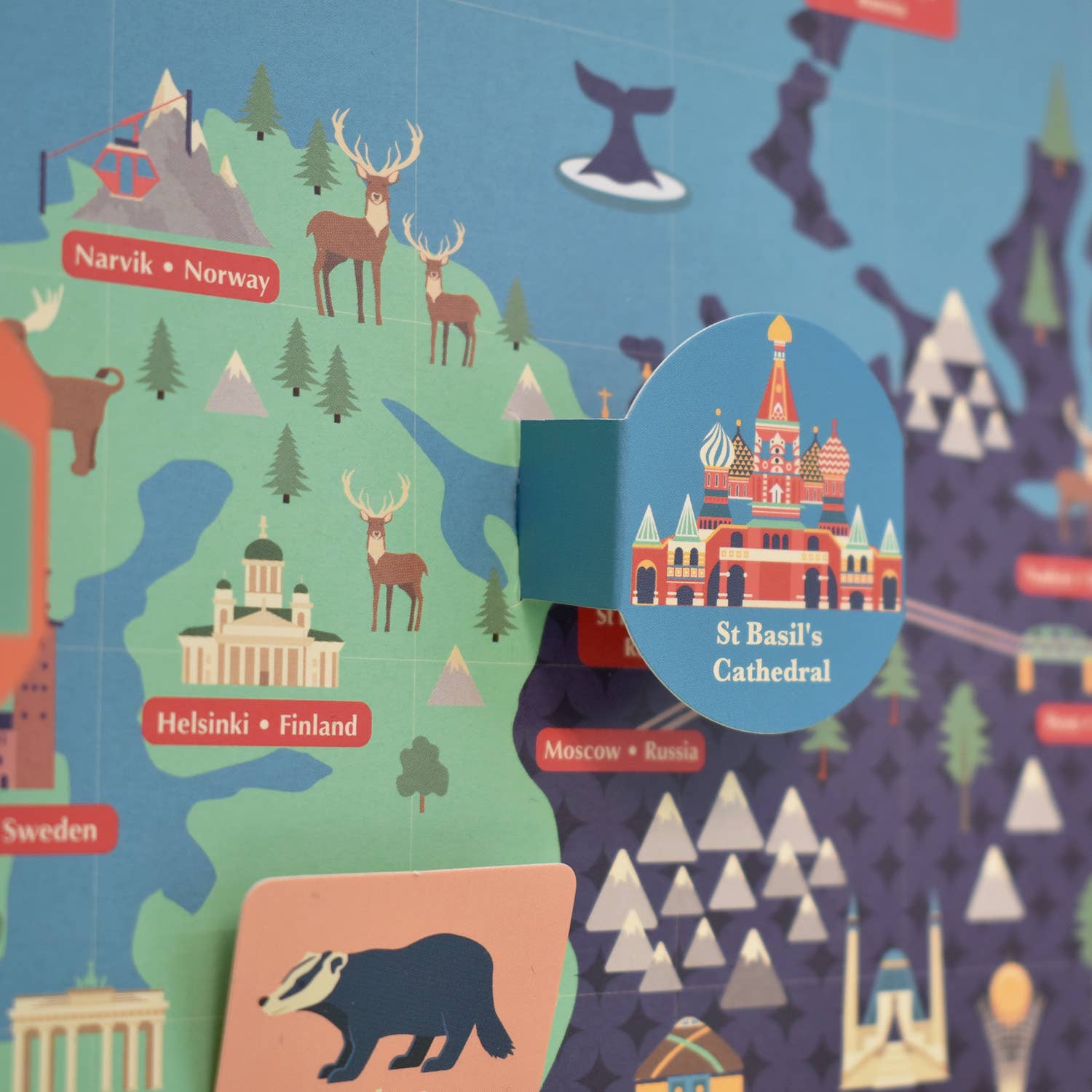 Créez votre propre carte du monde géante  Clockwork Soldier Créez votre propre carte du monde géante myplayground