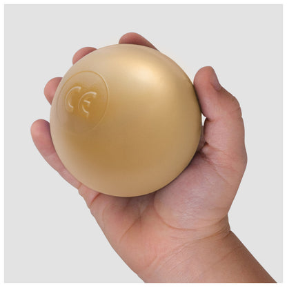 PLUSH NEST - Misioo - Boules de piscine à balles, 6 cm, lot de 200 pcs : perle, or, rose clair