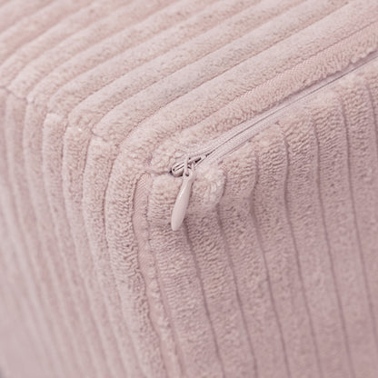PLUSH NEST - Misioo - Fauteuil, rose clair, velours côtelé premium