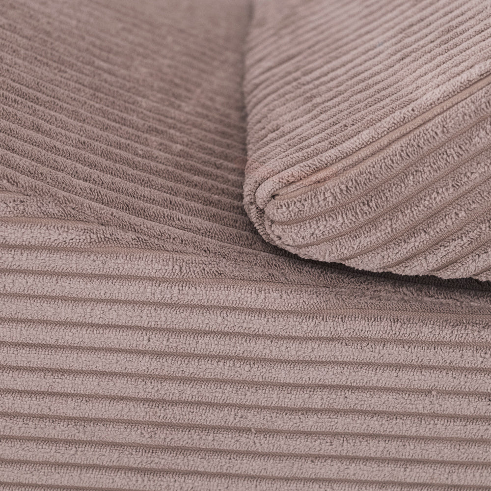 Chaise longue enfant inclinable 145x35x45 cm - Velours côtelé beige premium - PLUSH NEST  Misioo Chaise longue enfant inclinable 145x35x45 cm - Velours côtelé beige premium - PLUSH NEST myplayground