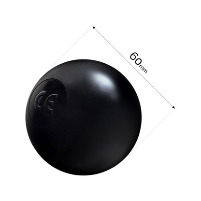 PLUSH NEST - Misioo - Boule de piscine à balles, 6 cm, noire
