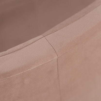 PLUSH NEST - Misioo - Piscine à balles, 90x30 cm, ronde, or (beige), velours, velours