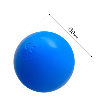 PLUSH NEST - Misioo - Boule de piscine à balles, 6 cm, bleu