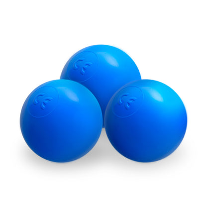 PLUSH NEST - Misioo - Boule de piscine à balles, 6 cm, bleu