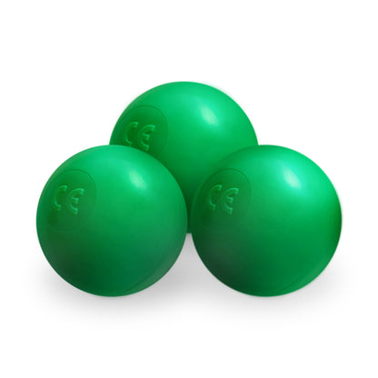 PLUSH NEST - Misioo - Boule de piscine à balles, 6 cm, verte