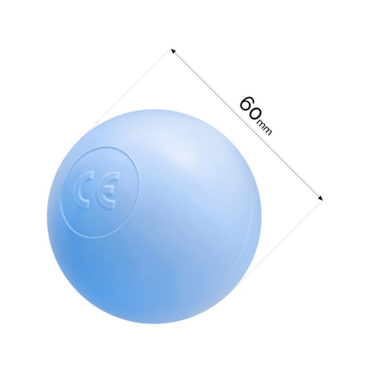 PLUSH NEST - Misioo - Boule de piscine à balles, 6 cm, bleu clair