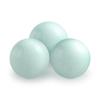 PLUSH NEST - Misioo - Boule de piscine à balles, 6 cm, perle menthe