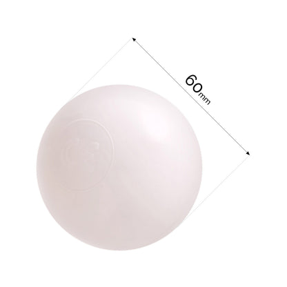 PLUSH NEST - Misioo - Boule de piscine à balles, 6 cm, perle rose clair
