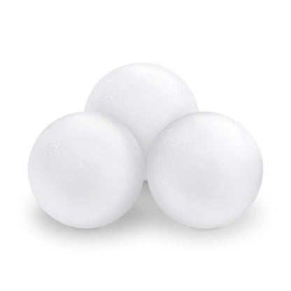 PLUSH NEST - Misioo - Boule de piscine à balles, 6 cm, transparente