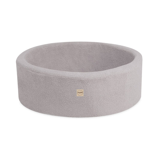 PLUSH NEST - Misioo - Piscine à balles, ronde, 90x30 cm, agneau gris