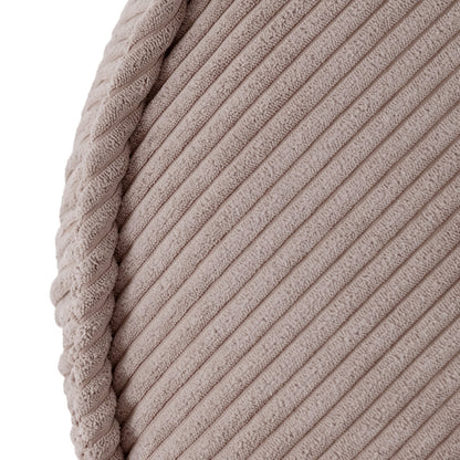 PLUSH NEST - Misioo - Fauteuil Huggy Bear, 68x45, beige, velours côtelé