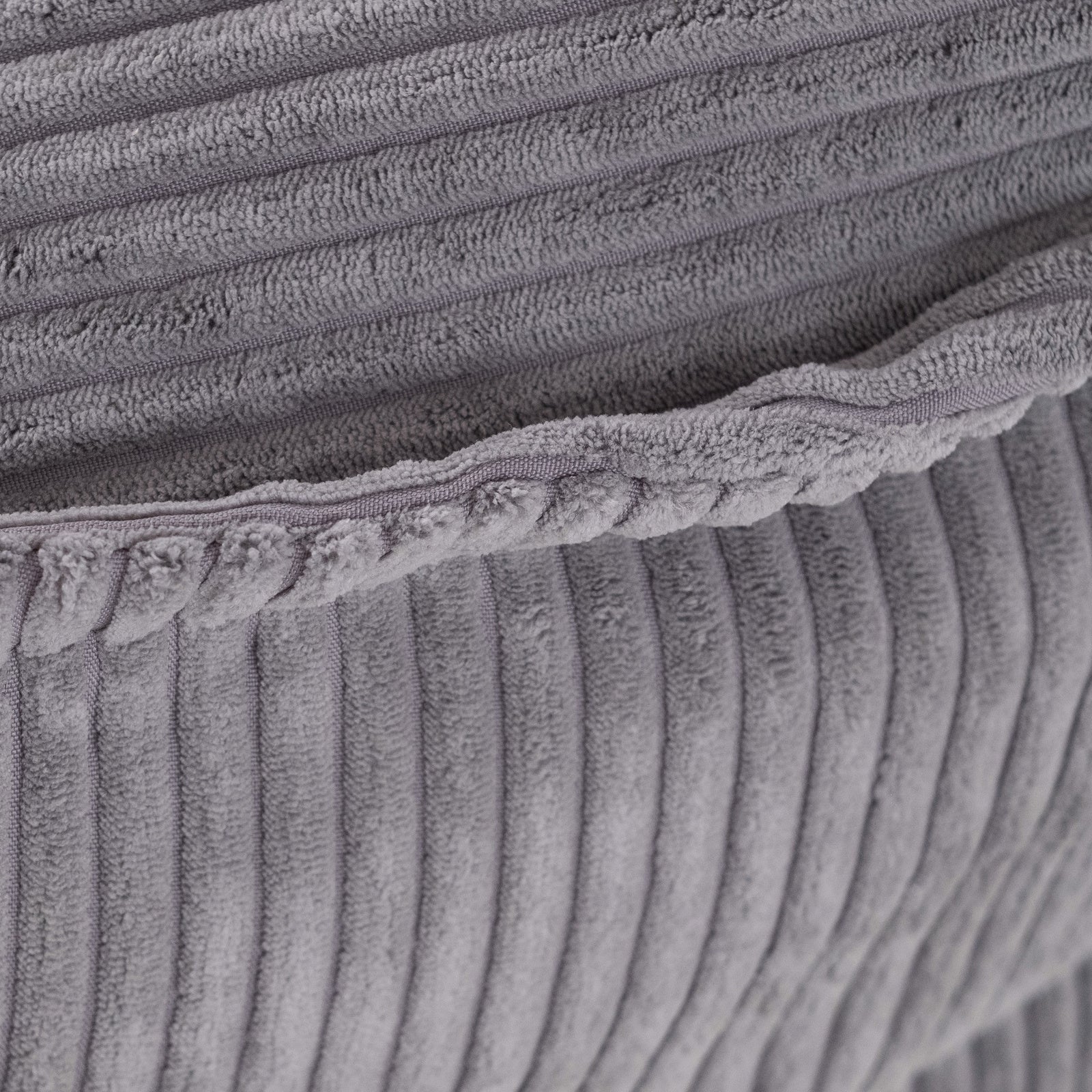 PLUSH NEST - Misioo - Fauteuil Huggy Bear, 68x45, gris, velours côtelé  Misioo PLUSH NEST - Misioo - Fauteuil Huggy Bear, 68x45, gris, velours côtelé myplayground