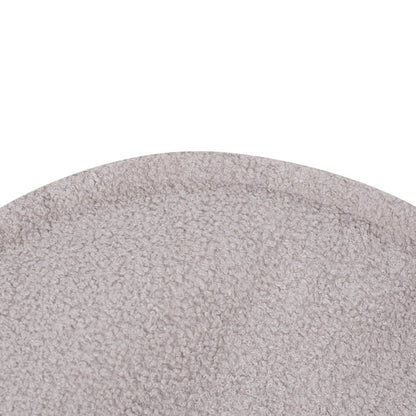 PLUSH NEST - Misioo - Fauteuil Huggy Bear, 68x45, gris, agneau