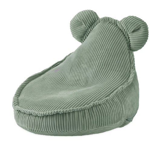 PLUSH NEST - Misioo - Fauteuil Huggy Bear, 68x45, vert, velours côtelé