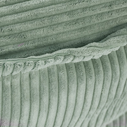 PLUSH NEST - Misioo - Fauteuil Huggy Bear, 68x45, vert, velours côtelé