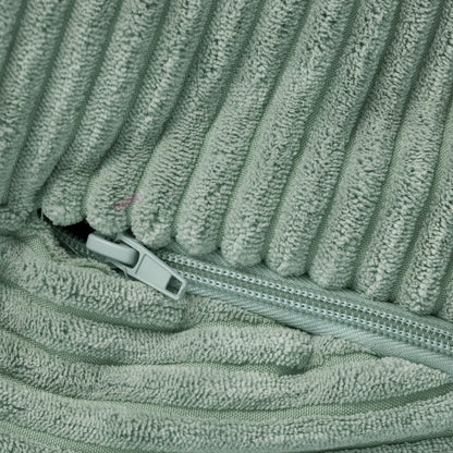 PLUSH NEST - Misioo - Fauteuil Huggy Bear, 68x45, vert, velours côtelé
