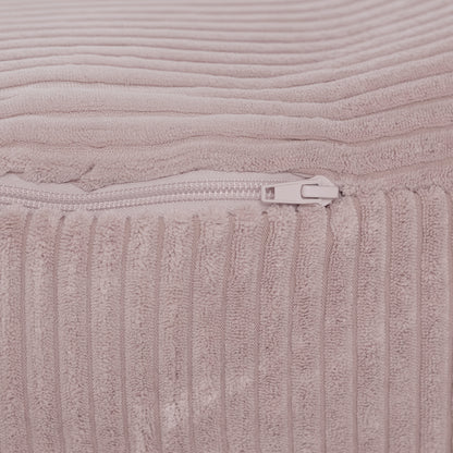 PLUSH NEST - Misioo - Fauteuil Huggy Bear, 68x45, rose clair, velours côtelé