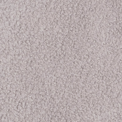 PLUSH NEST - Misioo - Fauteuil carré Puffy, 77x67x50, gris, agneau