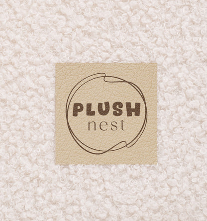 PLUSH NEST - Misioo - Siège, agneau crème