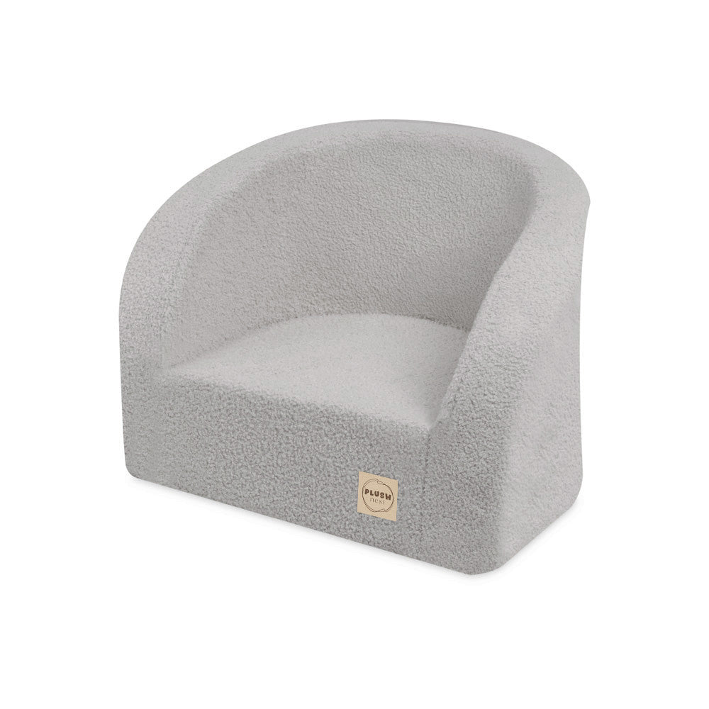 Fauteuil - agneau gris, fauteuil enfant - Plush Nest - Misioo  Misioo  myplayground