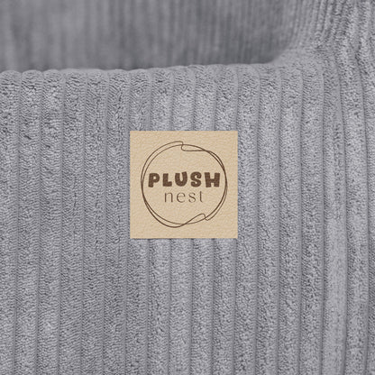 PLUSH NEST - Misioo - Siège, velours côtelé gris premium