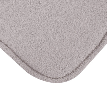 PLUSH NEST - Misioo - Chaise longue enfant, 150x60x25 cm, agneau gris, velours côtelé