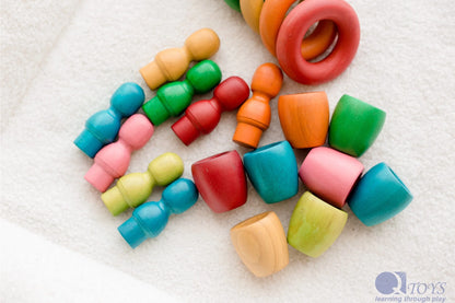 Tasses et bagues Rainbow People