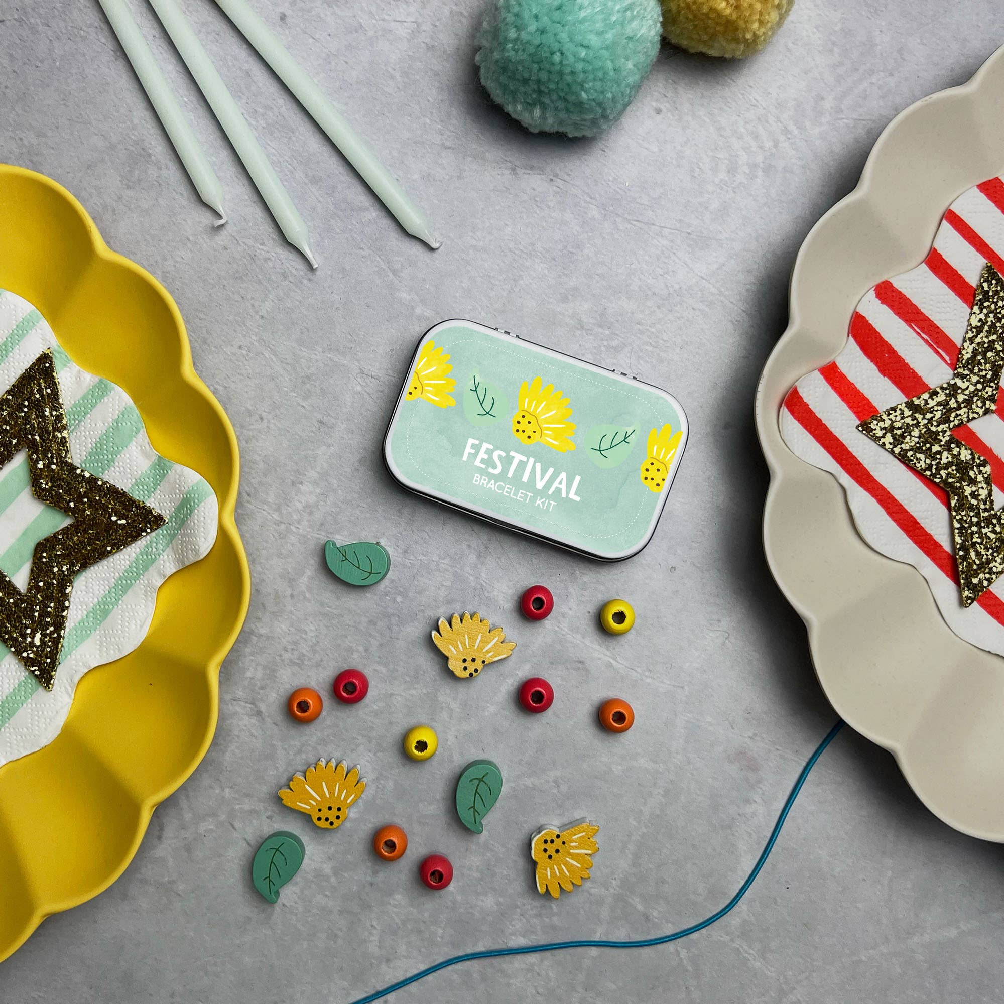 Coffret cadeau pour bracelet Festival  Cotton Twist Coffret cadeau pour bracelet Festival myplayground