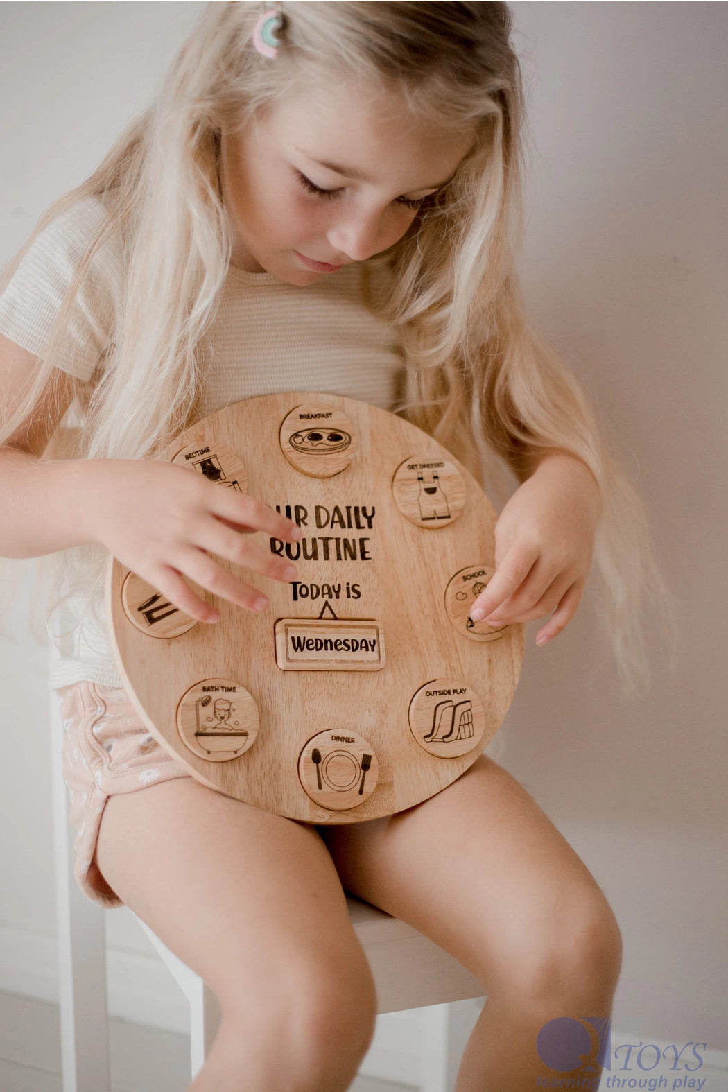 Cercle de routine quotidienne  QToys USA Cercle de routine quotidienne myplayground