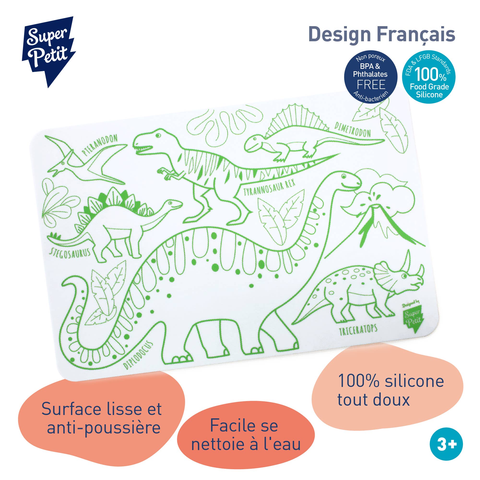 DINO-Mini Playmat  SuperPetit DINO-Mini Playmat myplayground
