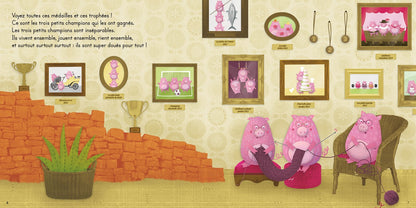 Les Trois Petits Champions - Balivernes Editions