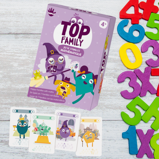 Top'Family Jeu de cartes 3+ (version internationale)