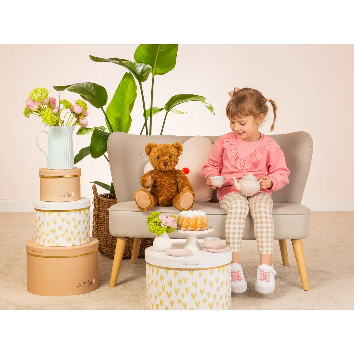 Teddy classique brun articulé 5 fois 37 cm - Peluche - Teddy Hermann Jeux d'éveil Teddy Hermann Teddy classique brun articulé 5 fois 37 cm - Peluche - Teddy Hermann myplayground