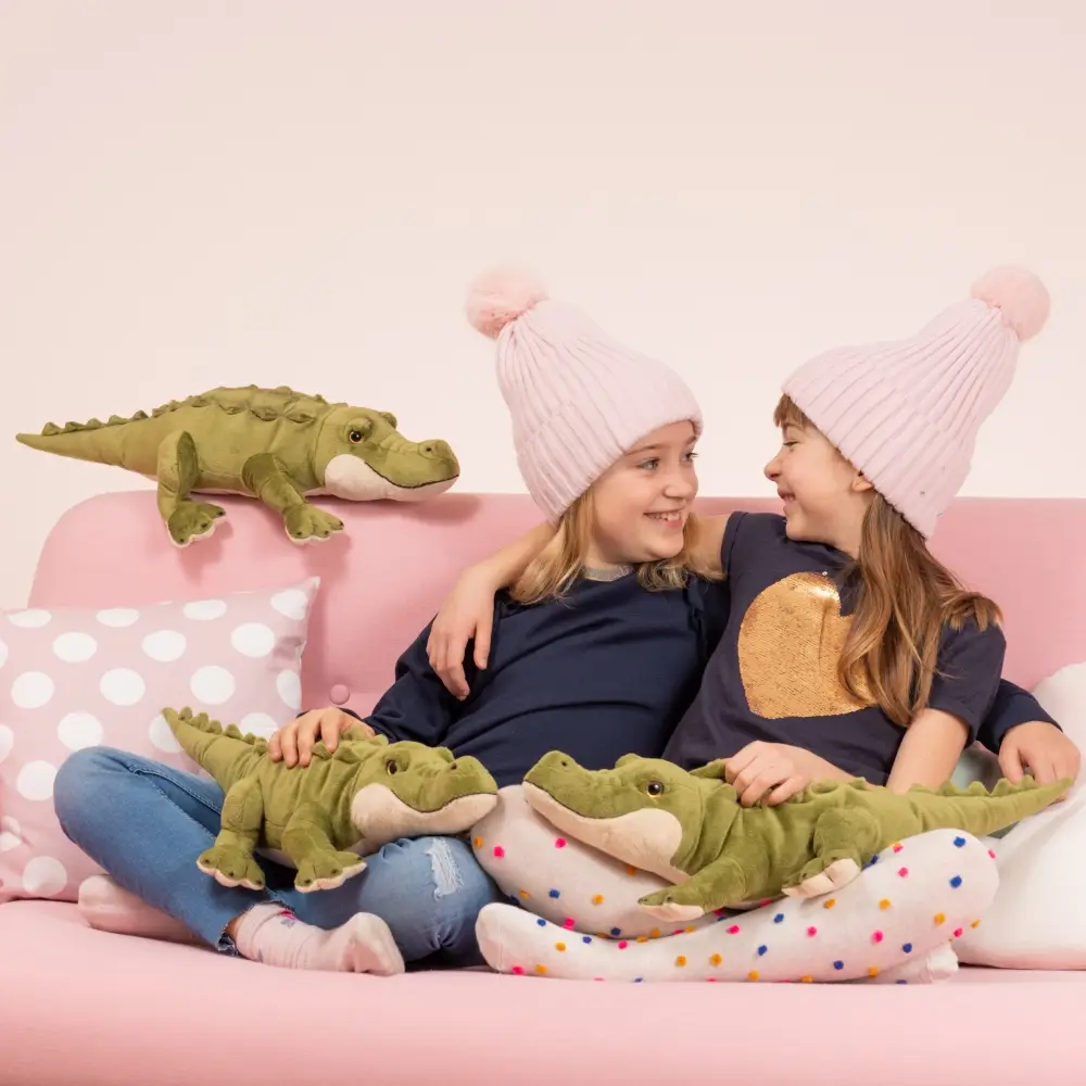 Crocodile 60 cm - peluche - peluche - Teddy Hermann Jeux d'éveil Teddy Hermann Crocodile 60 cm - peluche - peluche - Teddy Hermann myplayground