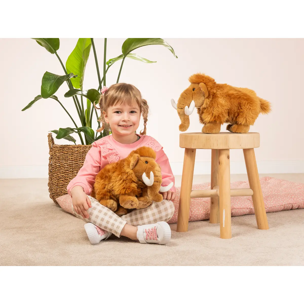 Mammouth 30 cm - peluche - peluche - Teddy Hermann Jeux d'éveil Teddy Hermann Mammouth 30 cm - peluche - peluche - Teddy Hermann myplayground