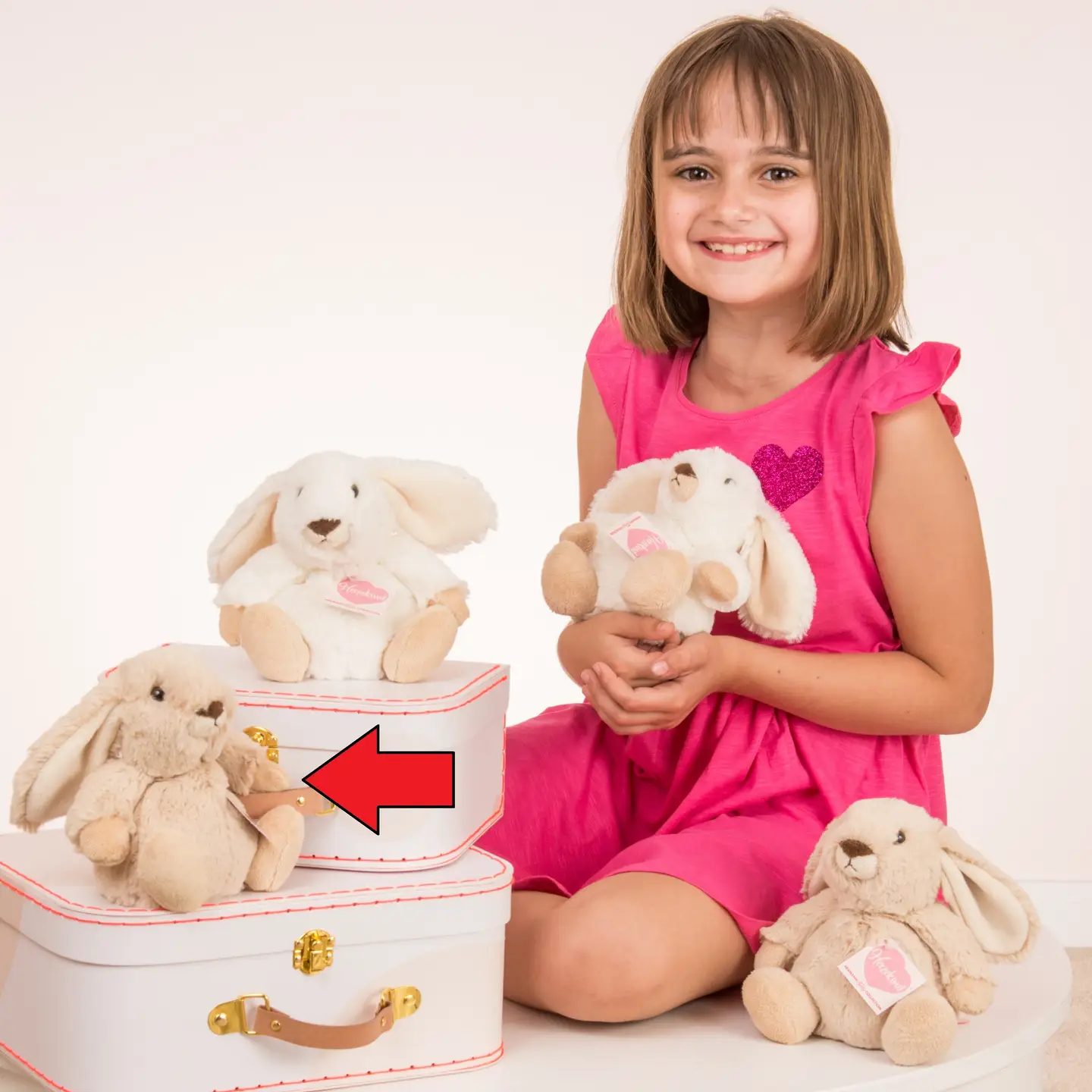 Lapin Polli beige 15 cm - Peluche - Animal en peluche - Teddy Hermann Jeux d'éveil Teddy Hermann Lapin Polli beige 15 cm - Peluche - Animal en peluche - Teddy Hermann myplayground