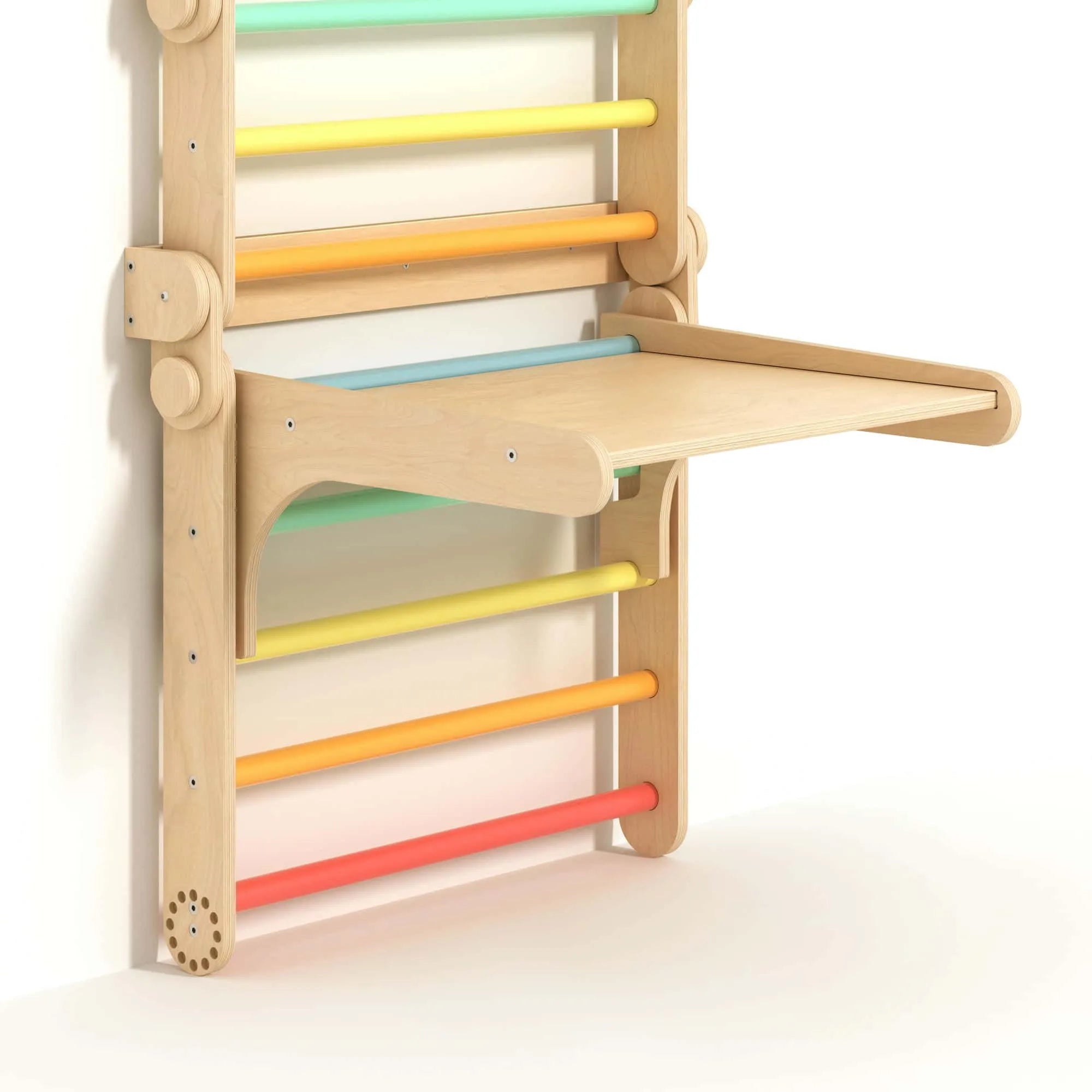 BusyKids - Tablette Amovible Pour l'Ensemble d'Escalade - Bois Natura - 18 à 24 mois  BusyKids BusyKids - Tablette Amovible Pour l'Ensemble d'Escalade - Bois Natura - 18 à 24 mois myplayground