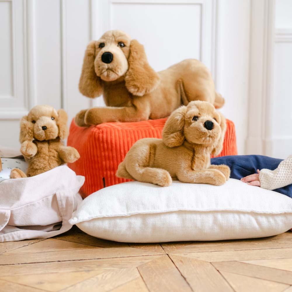 Ma peluche Cocker Théo - La Pelucherie  LA PELUCHERIE Ma peluche Cocker Théo - La Pelucherie myplayground