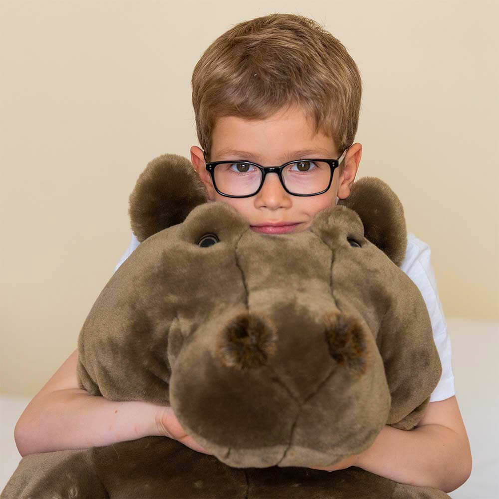 Ma peluche Hippopotame Edgar - La Pelucherie  La Pelucherie  myplayground