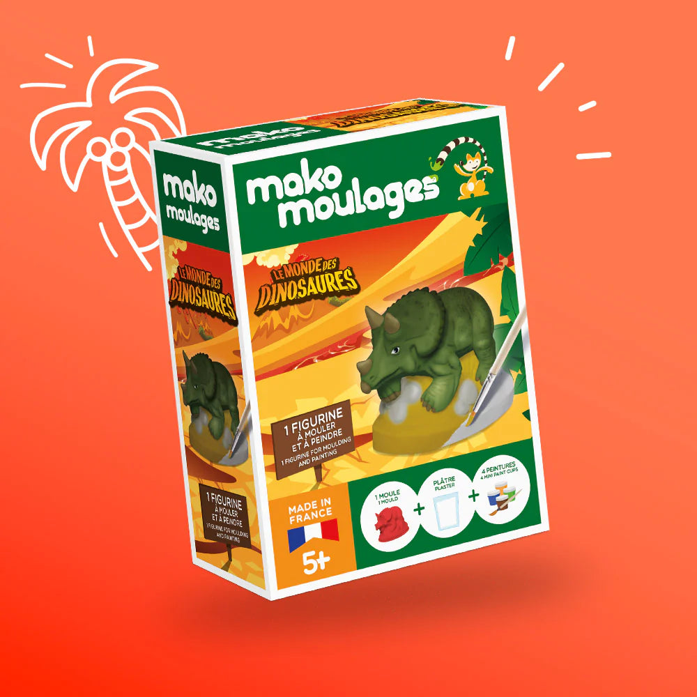 Mako Moulages - Tricératops - Mako Créations  Mako Créations Mako Moulages - Tricératops - Mako Créations myplayground