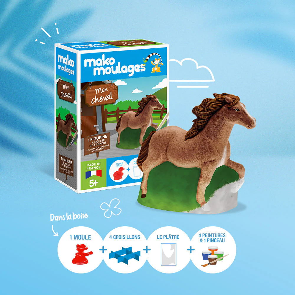 Mako Moulages - Mon cheval - Mako Créations  Mako Créations Mako Moulages - Mon cheval - Mako Créations myplayground