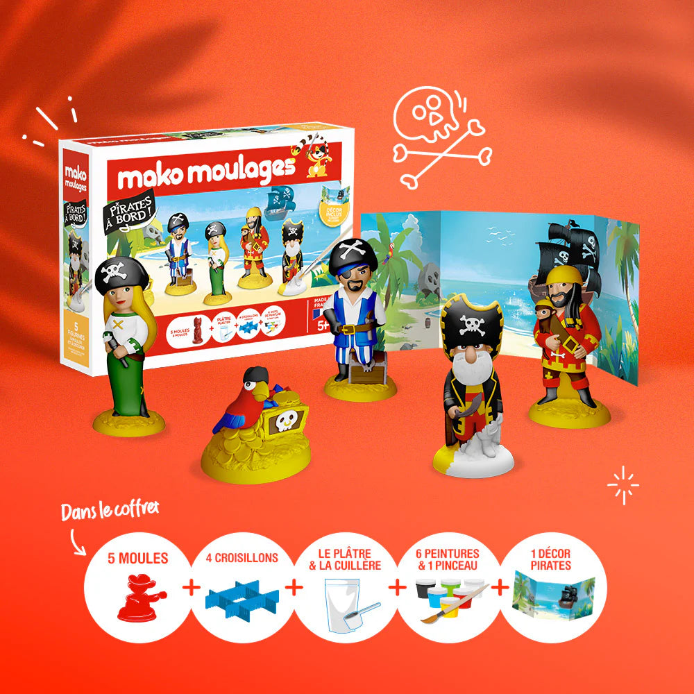 Mako Moulages - Pirates à bord - Mako Créations  Mako Créations Mako Moulages - Pirates à bord - Mako Créations myplayground