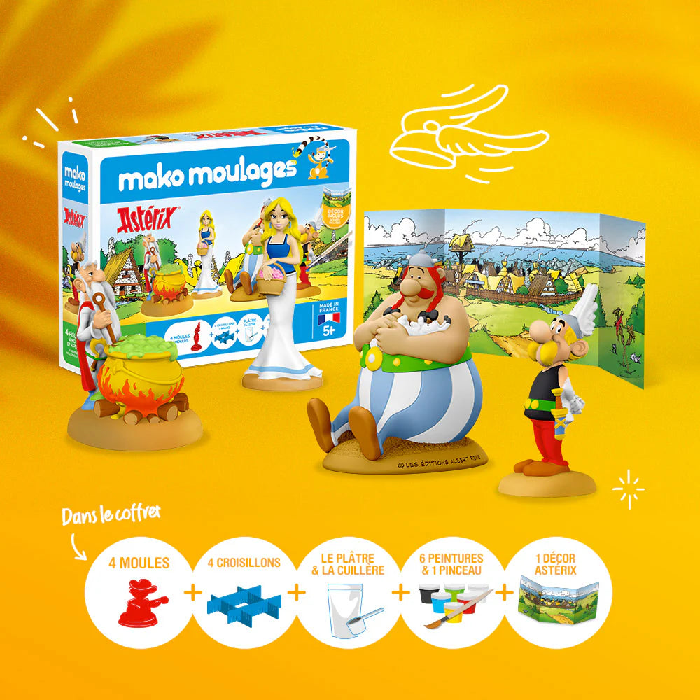 Mako Moulages - Coffret Astérix - Mako Créations  Mako Créations Mako Moulages - Coffret Astérix - Mako Créations myplayground