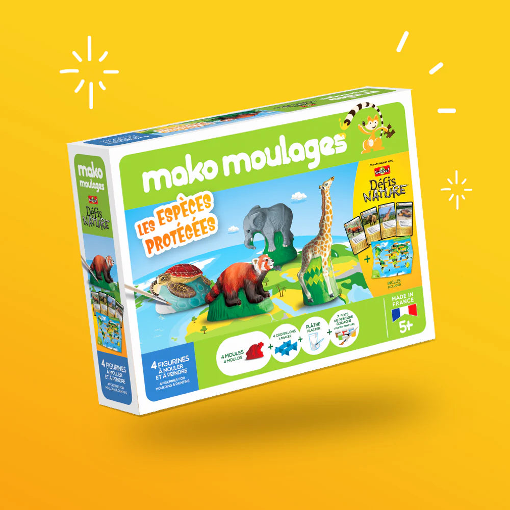 Mako Moulages - Espèces Protégées 2 - Mako Créations  Mako Créations Mako Moulages - Espèces Protégées 2 - Mako Créations myplayground