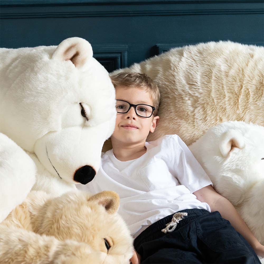 Ma peluche Ours Lucien - La Pelucherie  La Pelucherie  myplayground